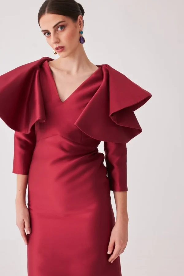 Vestido Rocio Mb Burdeos | *Coosy Cheap