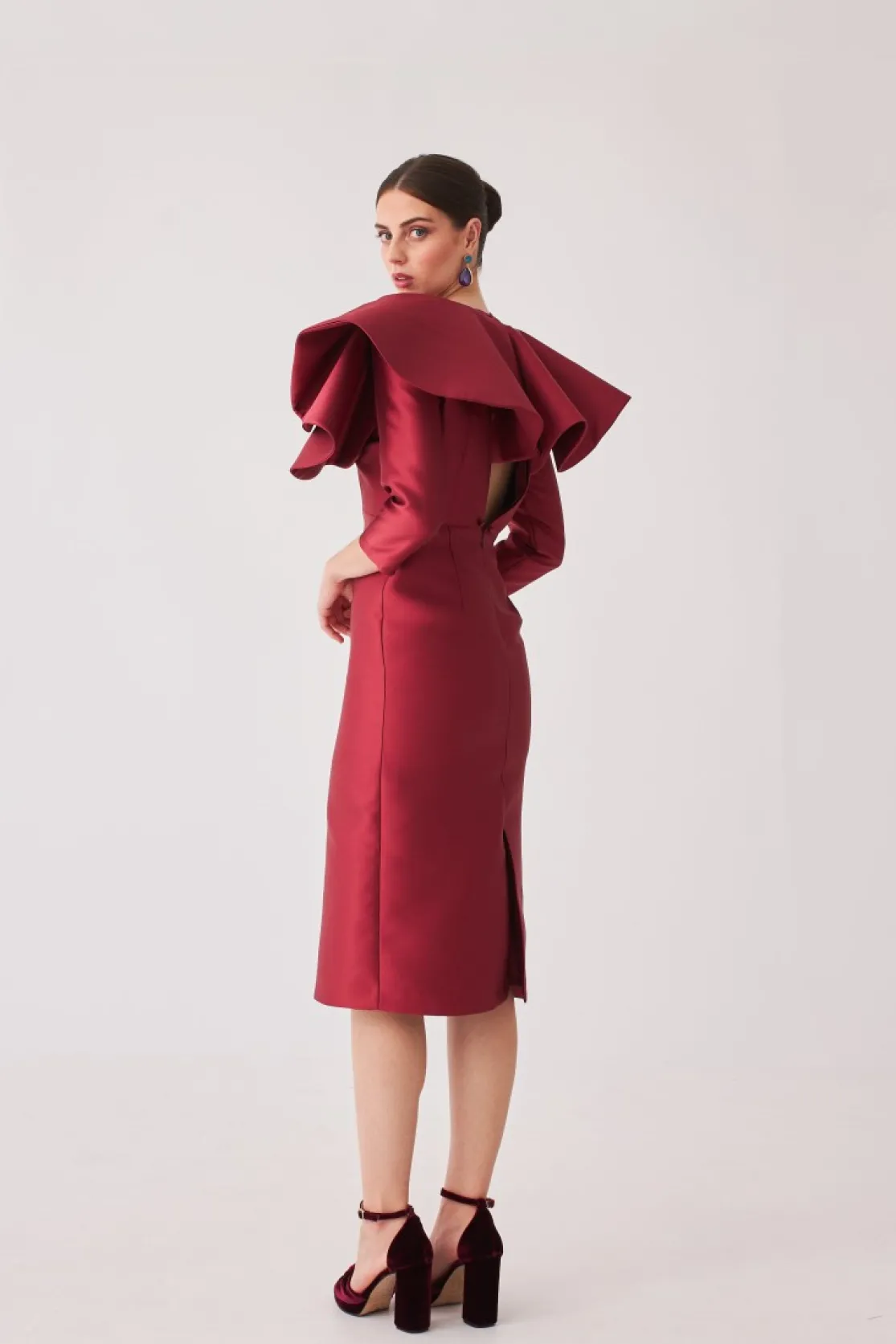 Vestido Rocio Mb Burdeos | *Coosy Cheap