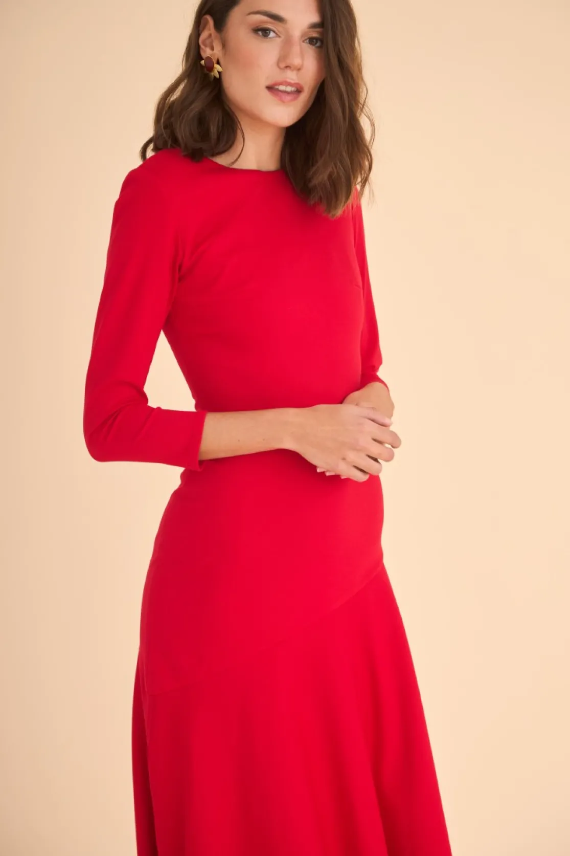 Vestido Rose Rojo | *Coosy Sale