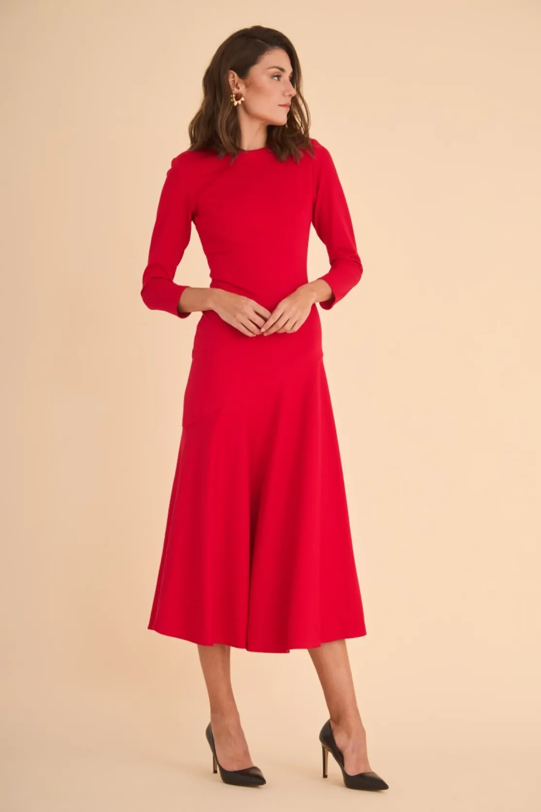 Vestido Rose Rojo | *Coosy Sale