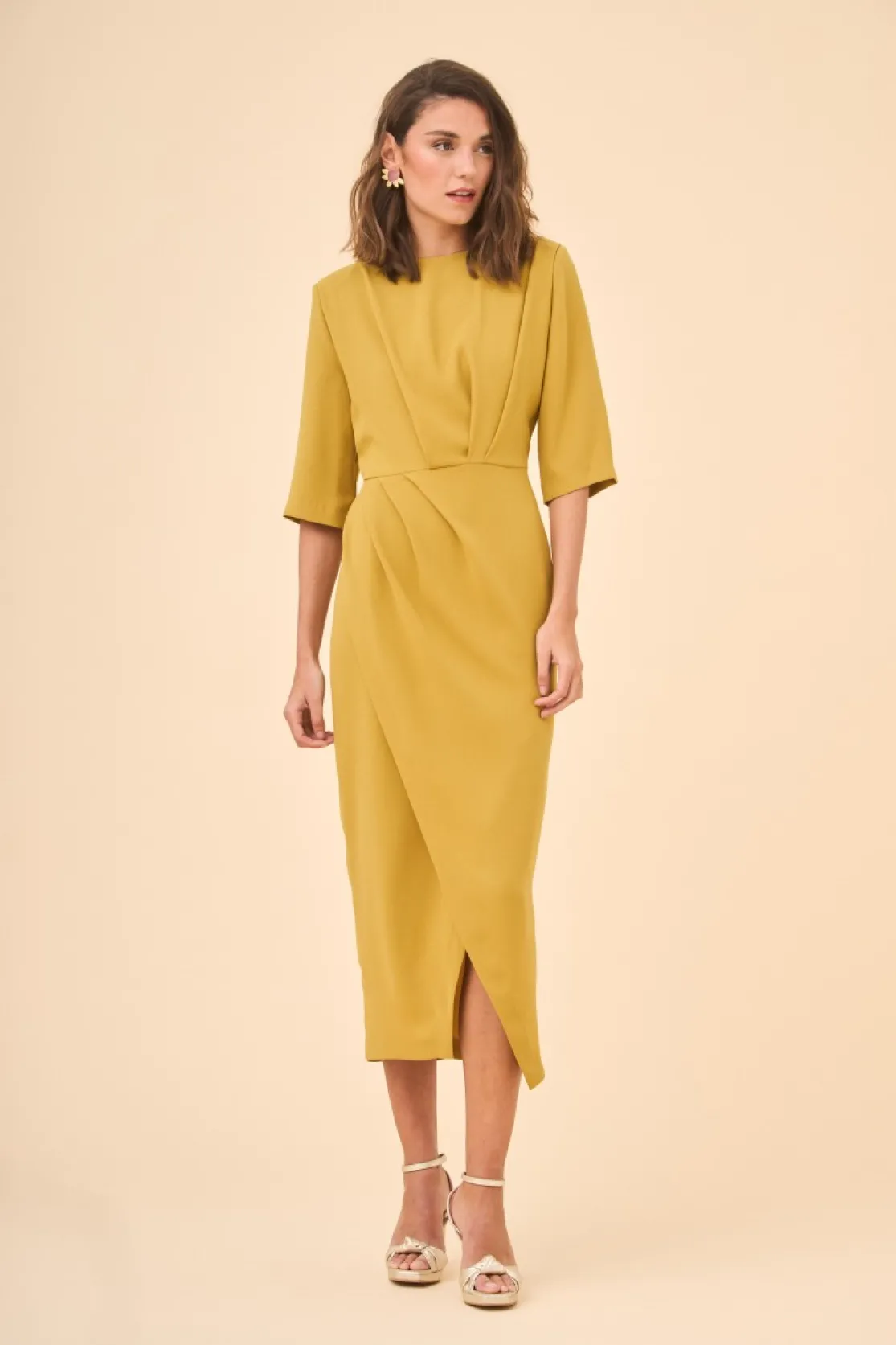 Vestido Rubben Mostaza | *Coosy Discount