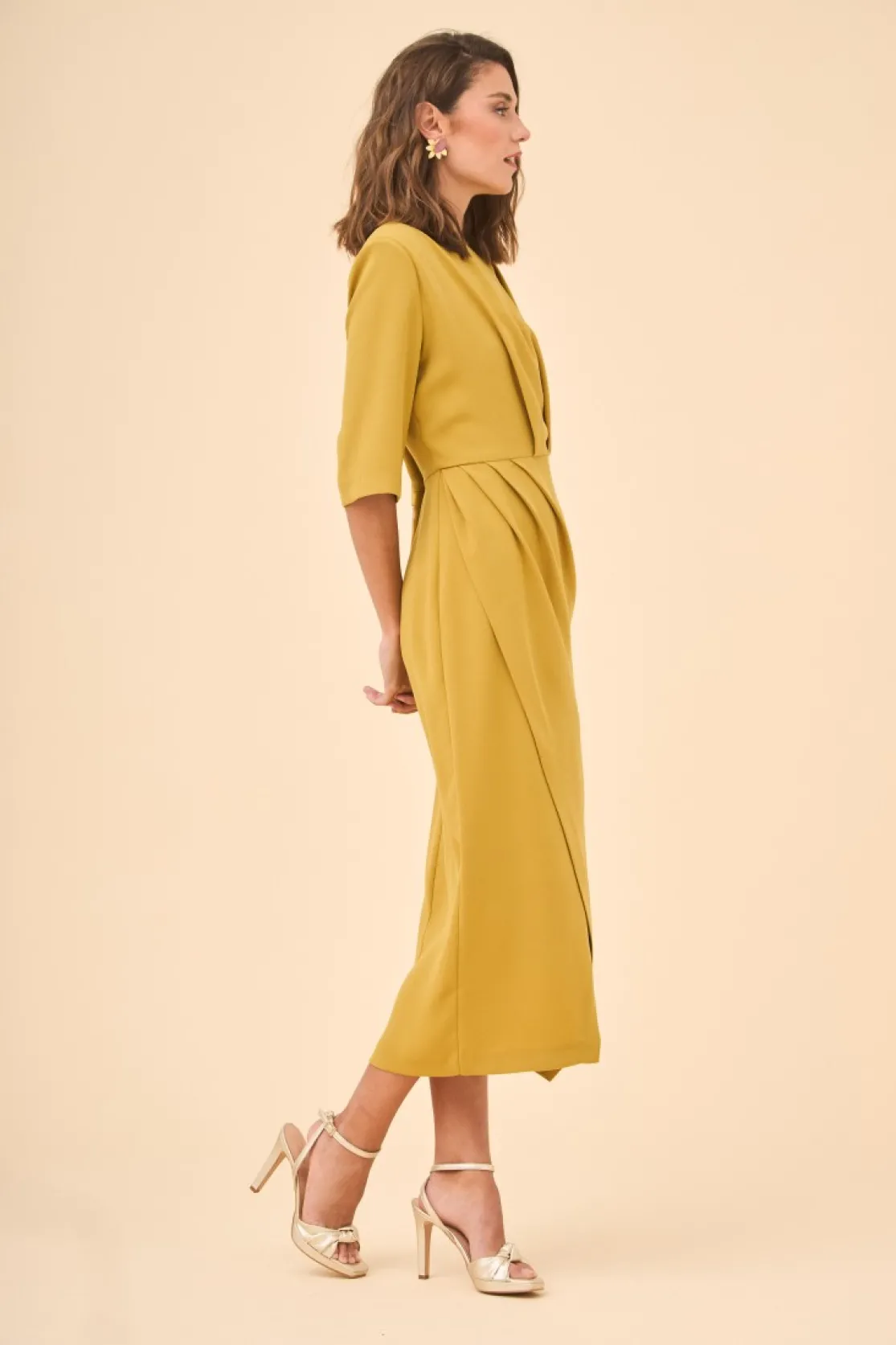 Vestido Rubben Mostaza | *Coosy Discount