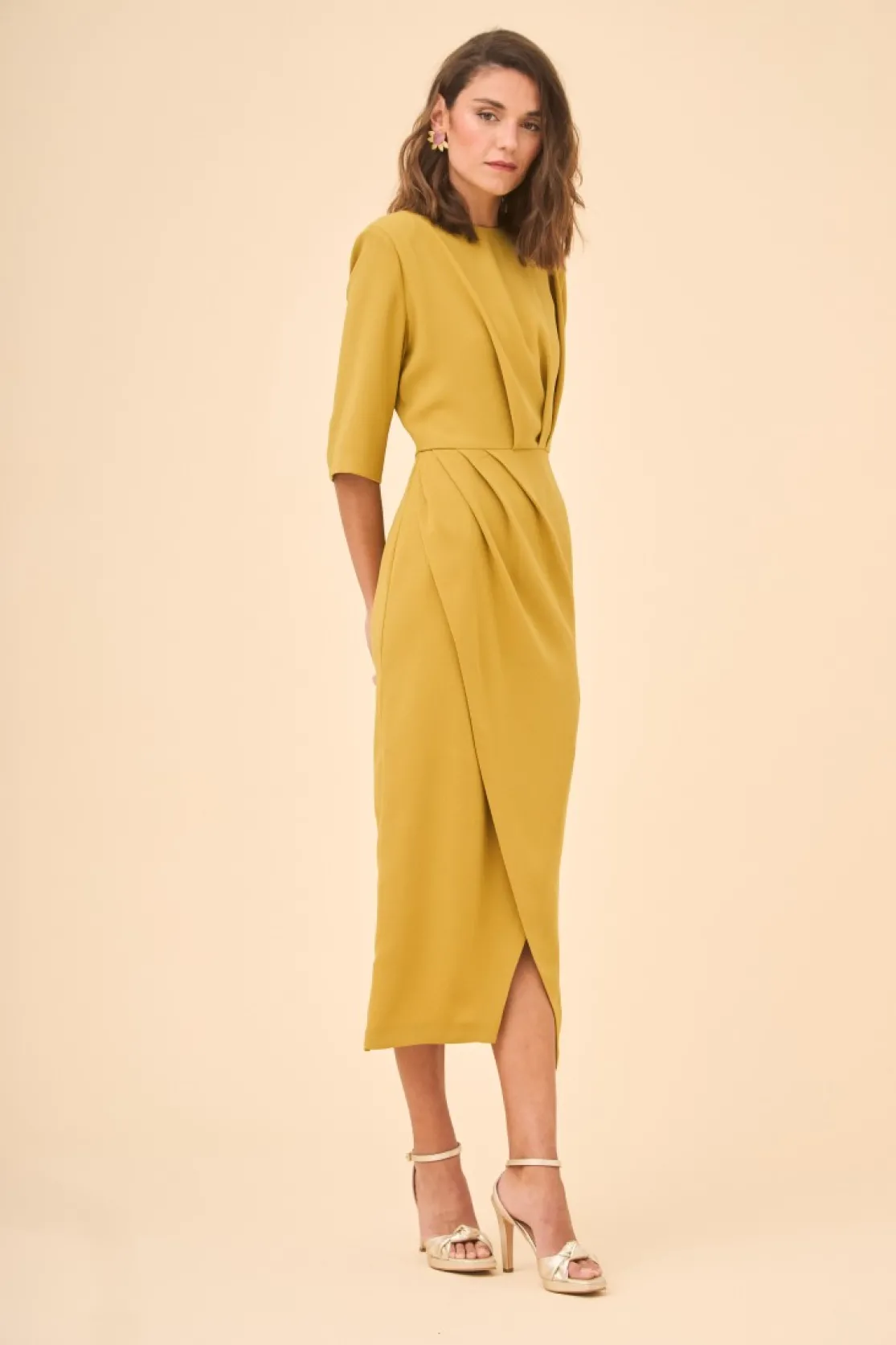 Vestido Rubben Mostaza | *Coosy Discount
